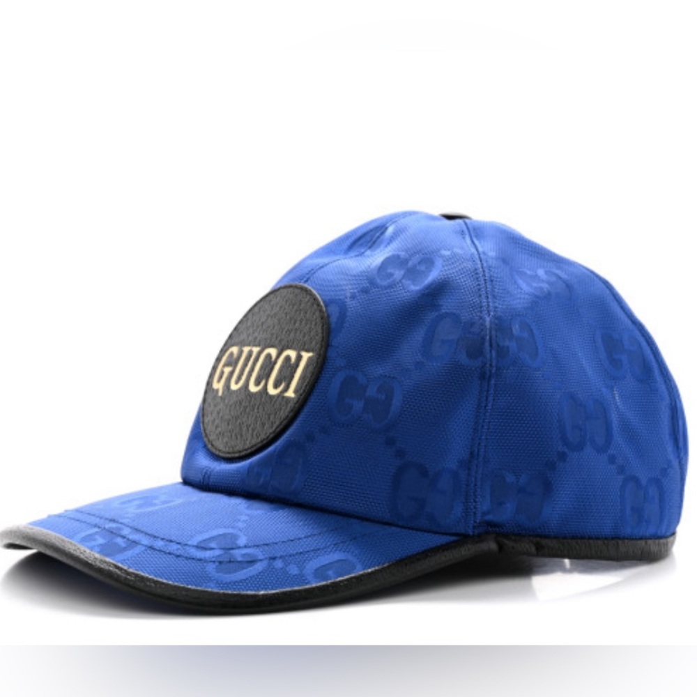 Authentic Blue Gucci Hat